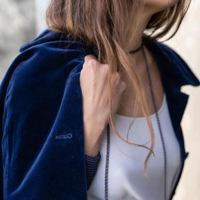 Pascale Lion 137 BLEU Necklace