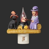 Cat & Witch Campfire Nightlight