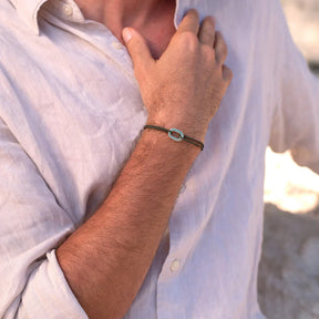 Single Link 16mm Bracelet (Silver Plate)