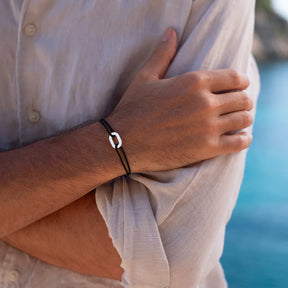 Single Link 16mm Bracelet (Silver Plate)