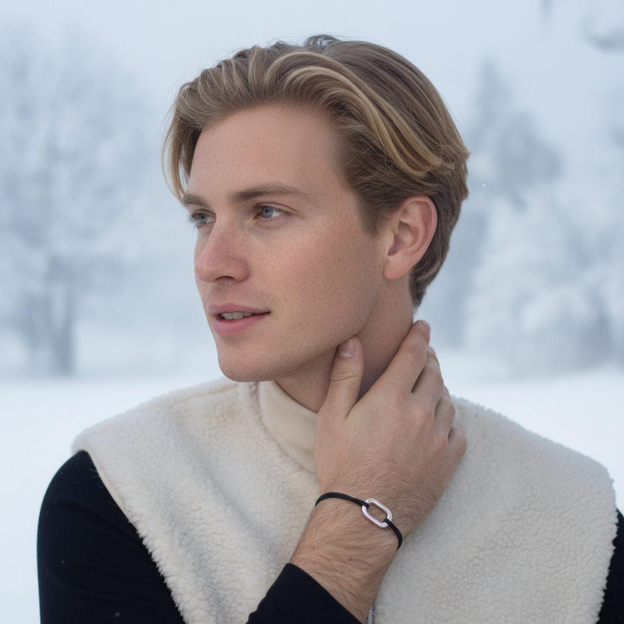 Single Link 22mm Bracelet (Silver Plate)