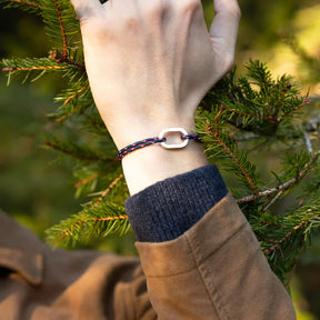 Single Link 22mm Bracelet (Silver Plate)