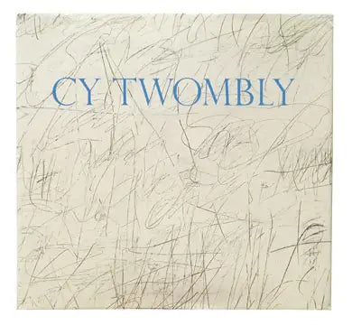 Cy Twombly Menil Collection Book