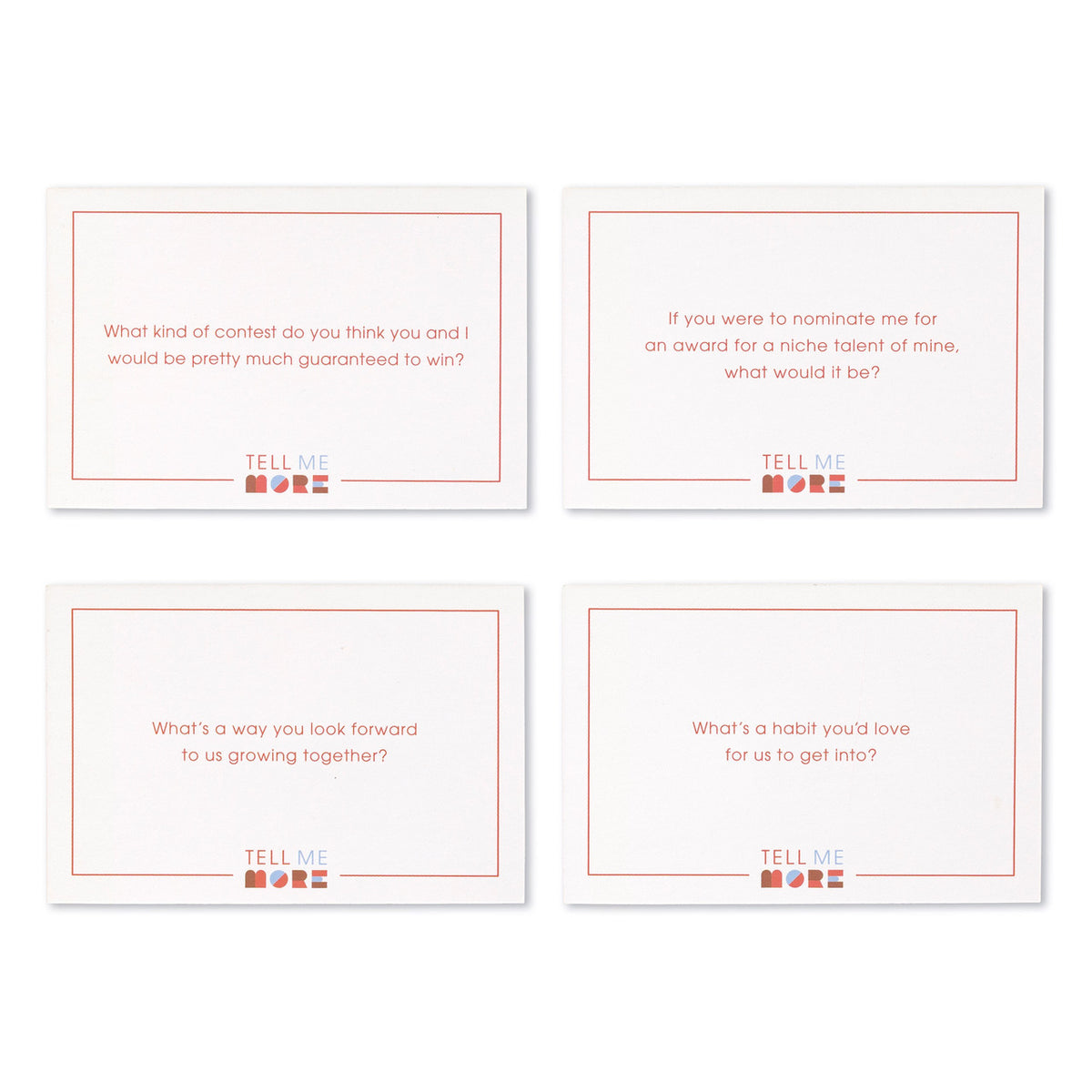 Tell Me More - Couples