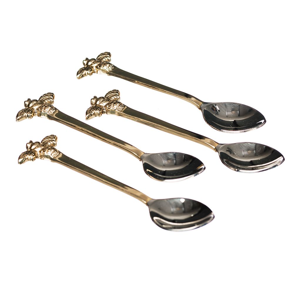 4 Spoons - Gold Bee