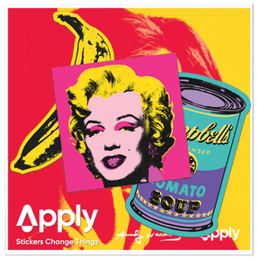 60s Silkscreen Sticker Pack - Andy Warhol
