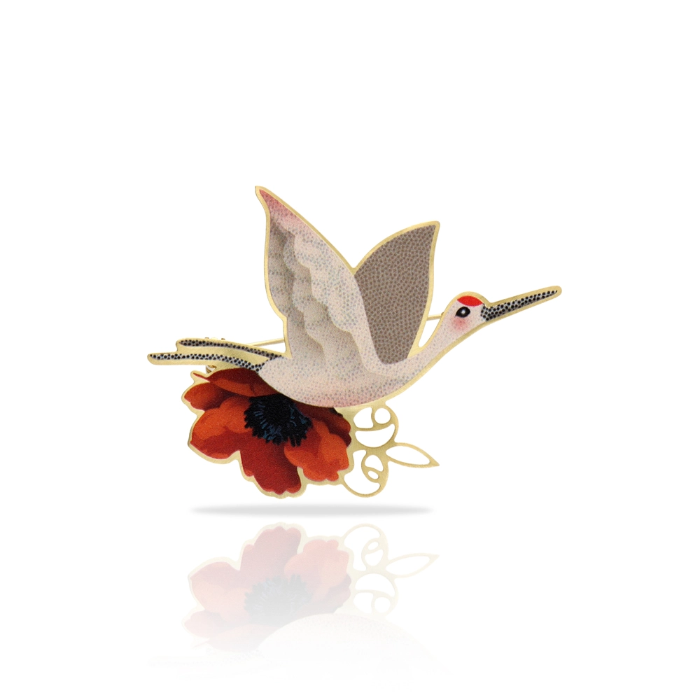 Arianne Gold-Plated Pin (99003)