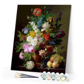 Paint by Numbers - Jan Frans van Dael - Vase of Flowers