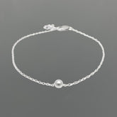 BS478 | Silver Minimal Ball Bracelet