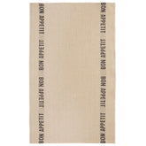 Tea Towel Bon Appetit Linen Black