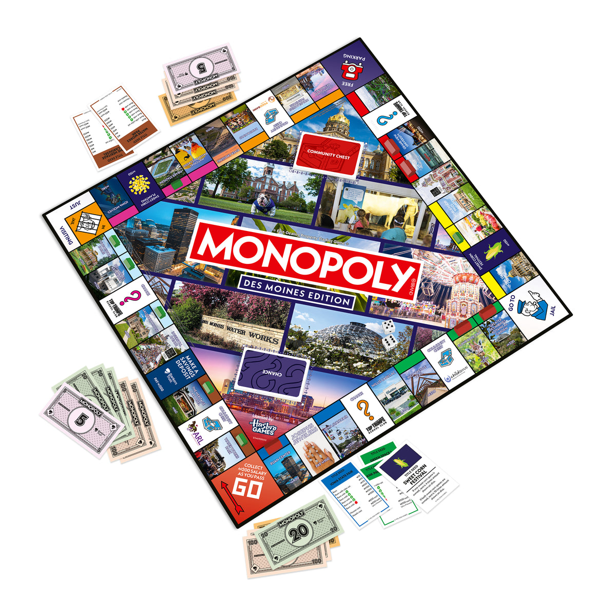 Monopoly Des Moines Edition