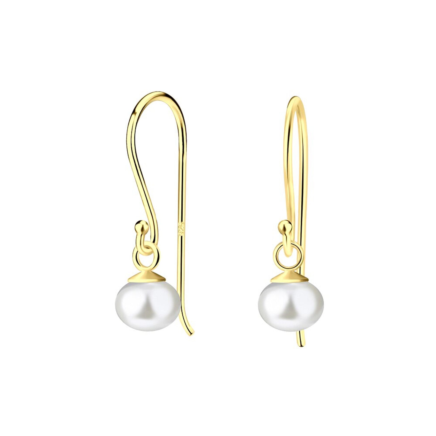EG105PL | Gold Filled Small Pearl Earrings