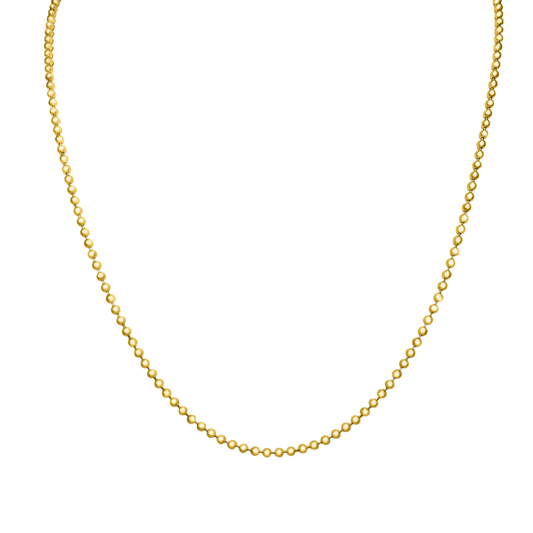 LOLA Ball Chain Gold 18"