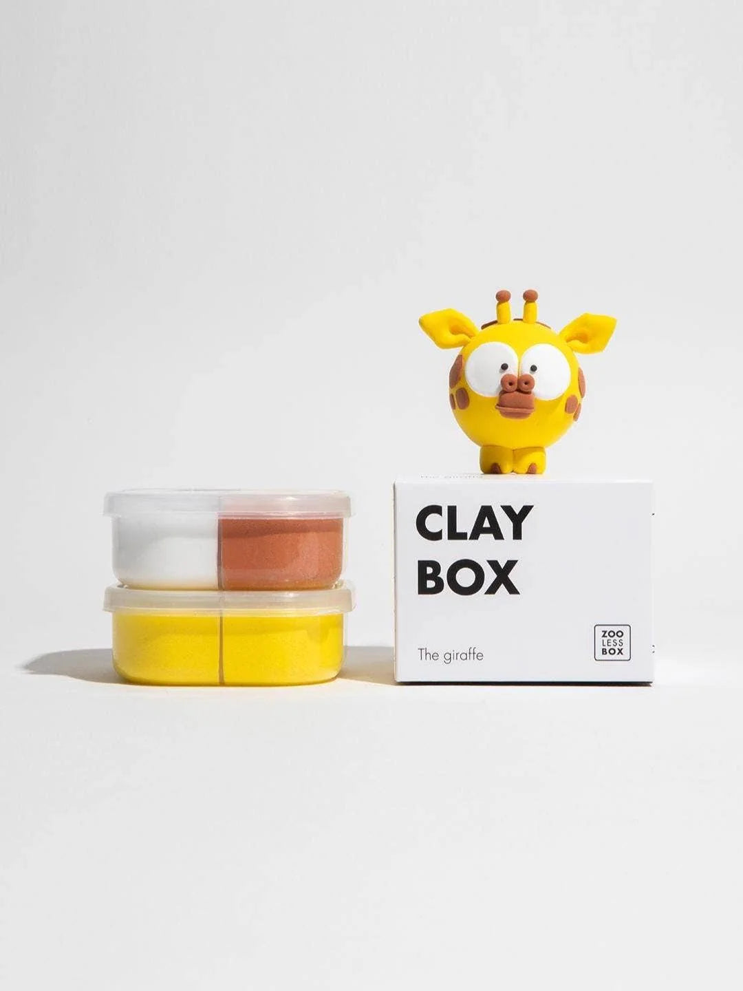 Zoolessbox® Clay Kit - Giraffe