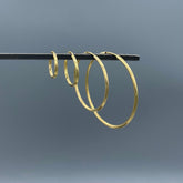 HE2GF | Gold Filled Endless Hoop Earrings (2mm)