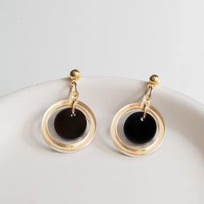 Orbit Earrings (black)