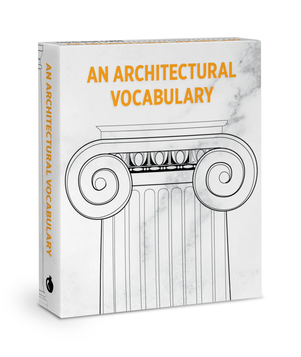 An Architectural Vocabulary Knowledge Cards