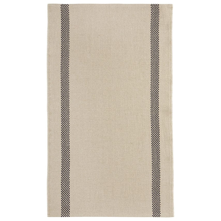 Tea Towel Lustucru Lin Noir