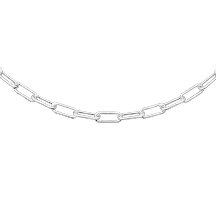 LOLA Oval Link 3.5 mm Chain 18" (silver)