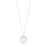 Oyster Dishy Pendant - Sterling Silver