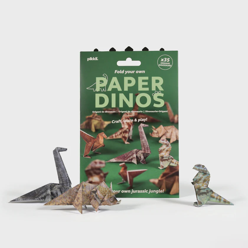 Fold Your Own Paper Dinos