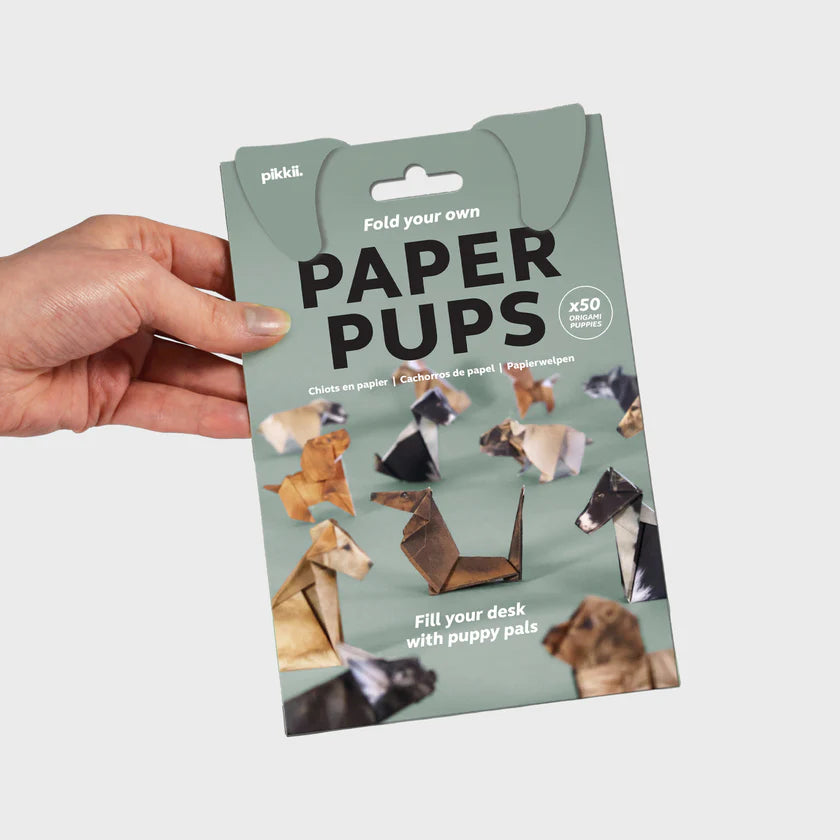 Fold Your Own Paper Pups