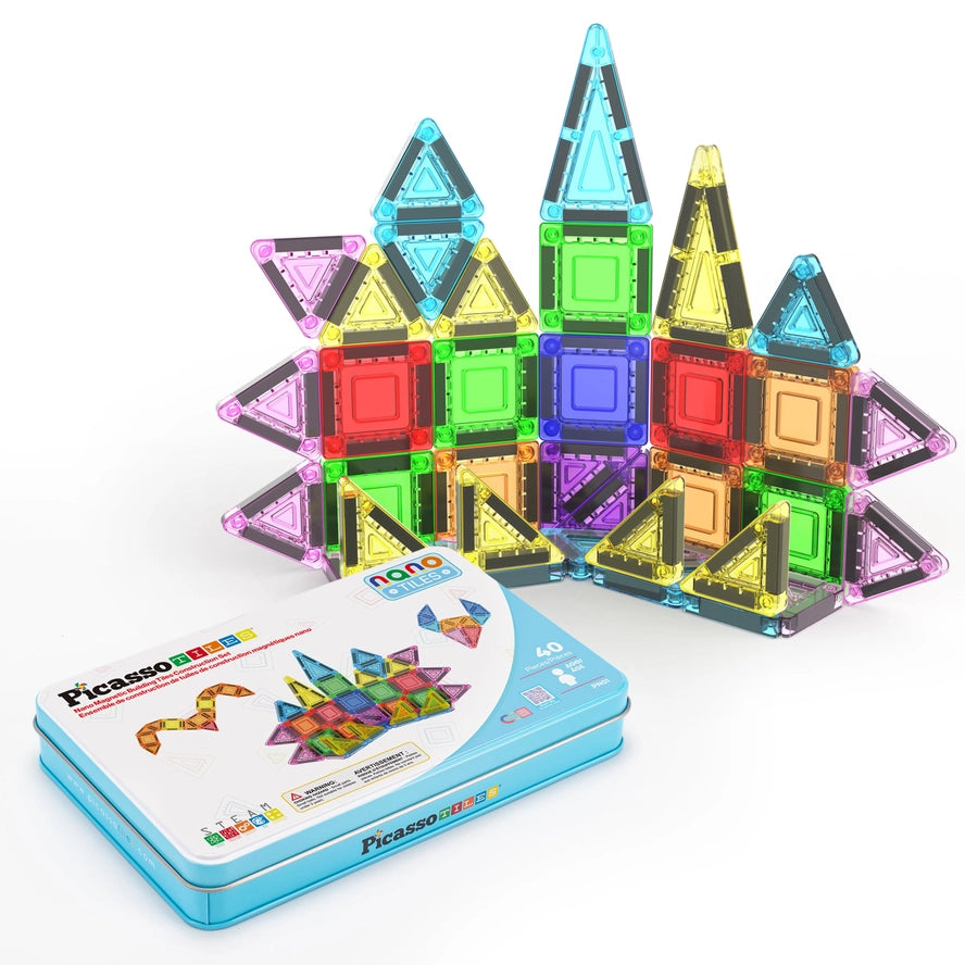 Picasso Nano Magnets Tile Building Travel Set (40pc)