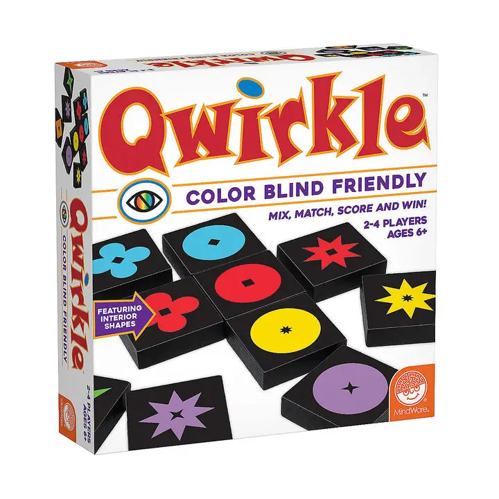 Qwirkle: Color Blind Friendly Edition
