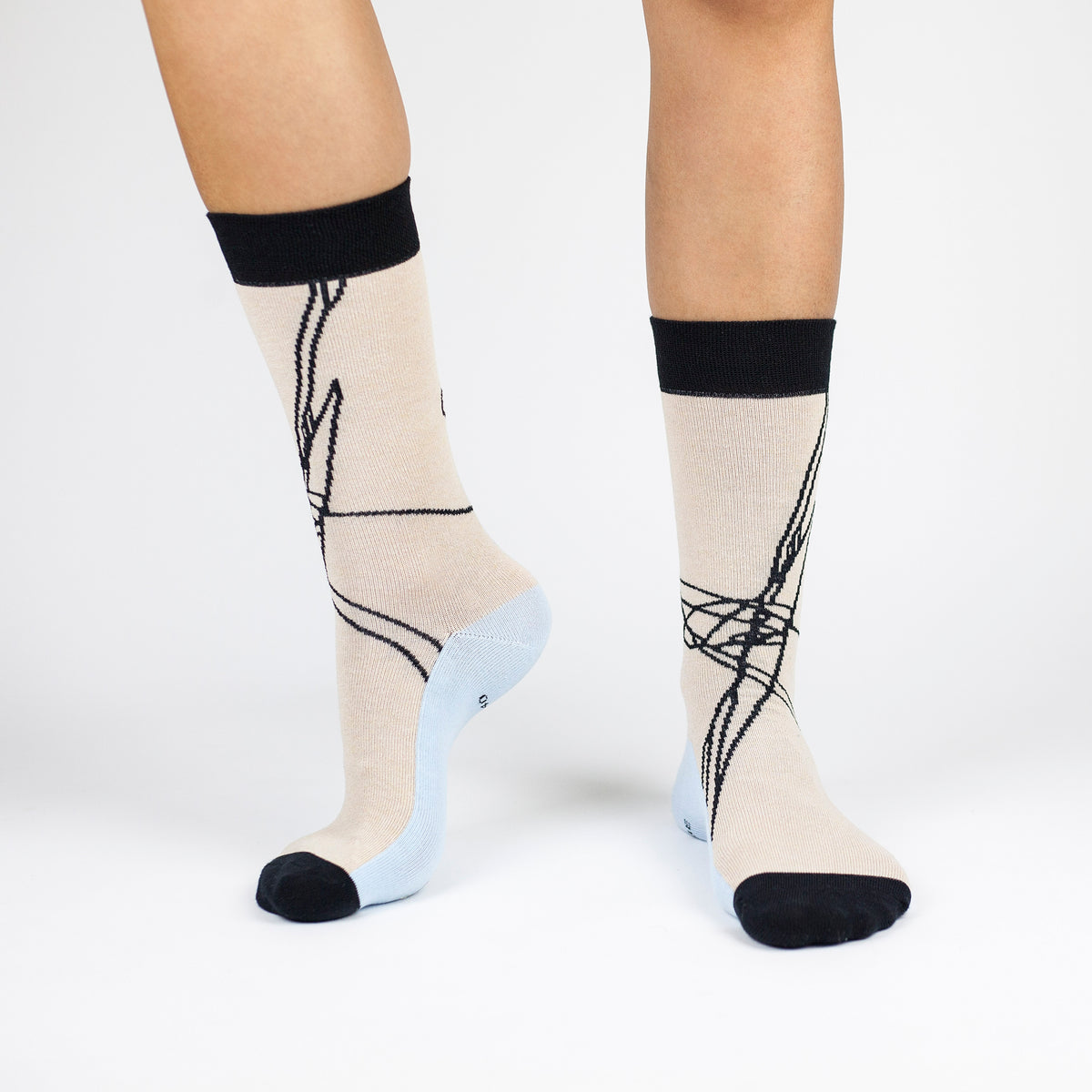 Sandy Tangle Sustainable Socks (Sz L)