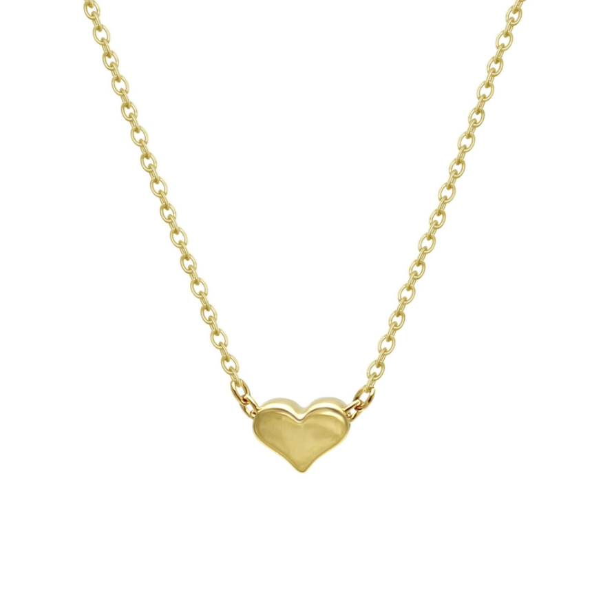 N217 | Gold Filled Petite Heart Necklace