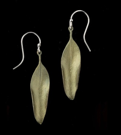 Michael Michaud - Inspired by Nature - Eucalyptus Wire Earrings