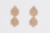 Pascale Lion Rosmary BR Earrings (bronze finish)
