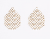Pascale Lion Collection T1 DO Earrings (golden finish)