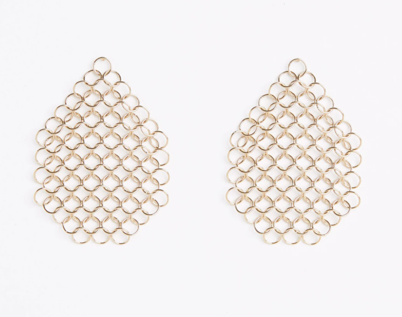 Pascale Lion Collection T1 DO Earrings (golden finish)