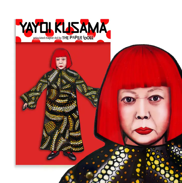Yayoi Kusama Posable Fridge Magnet
