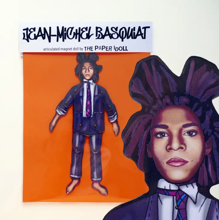 Jean-Michel Basquiat Interactive Magnet Doll
