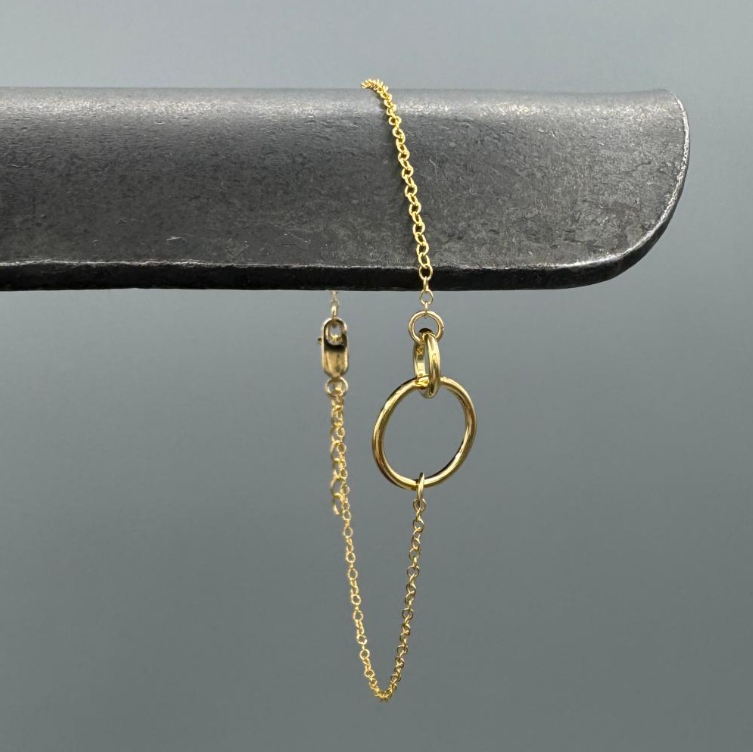 Gold Filled Links of Love Bracelet