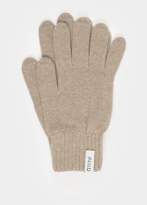 Pier Paolo Men's Recycled Cashmere Gloves - Beige Sabbia