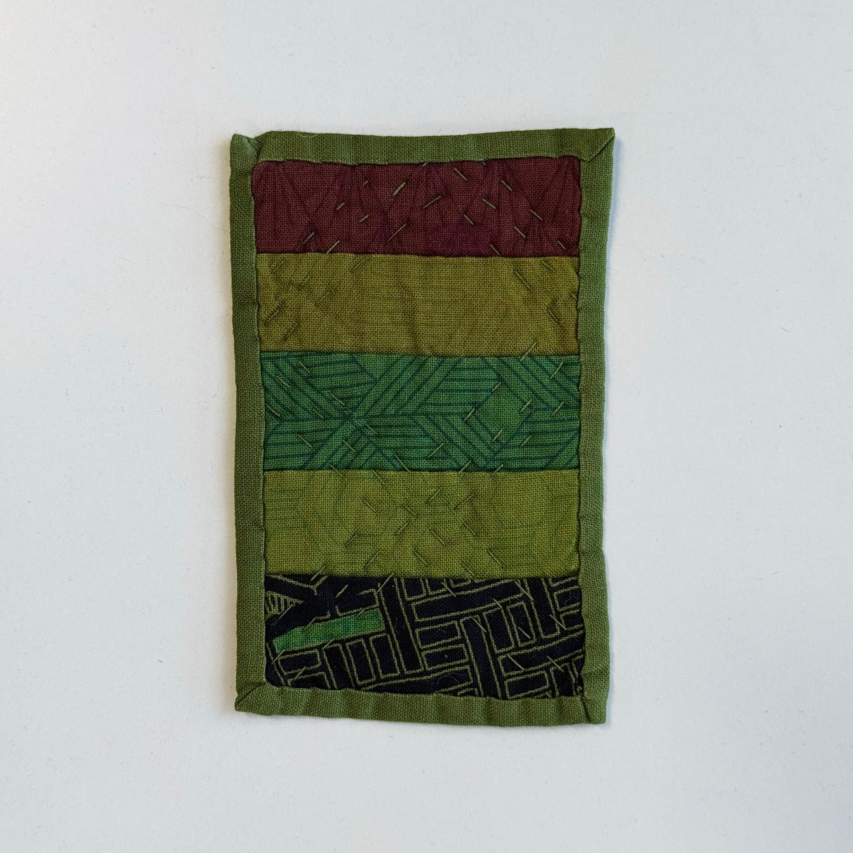 Tiny Quilt, Tiny Leaves of Lothlorien 5