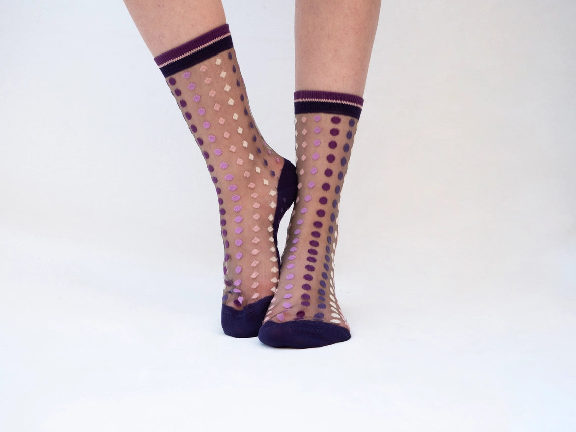 Vetrata Violette Socks
