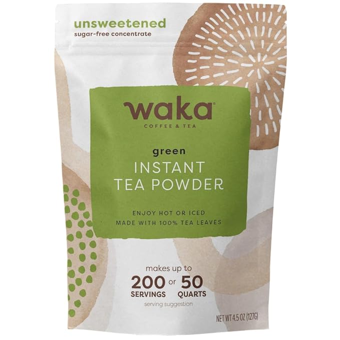 Waka Instant Tea Powder Green Tea