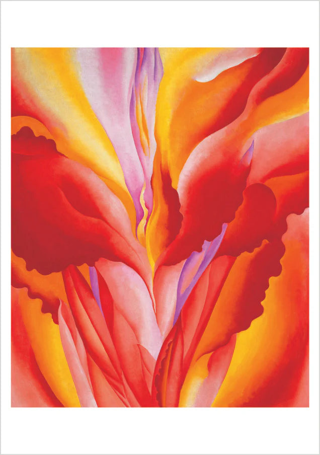 Georgia O'Keefe Abstract Flowers Boxed Notecard Assortment