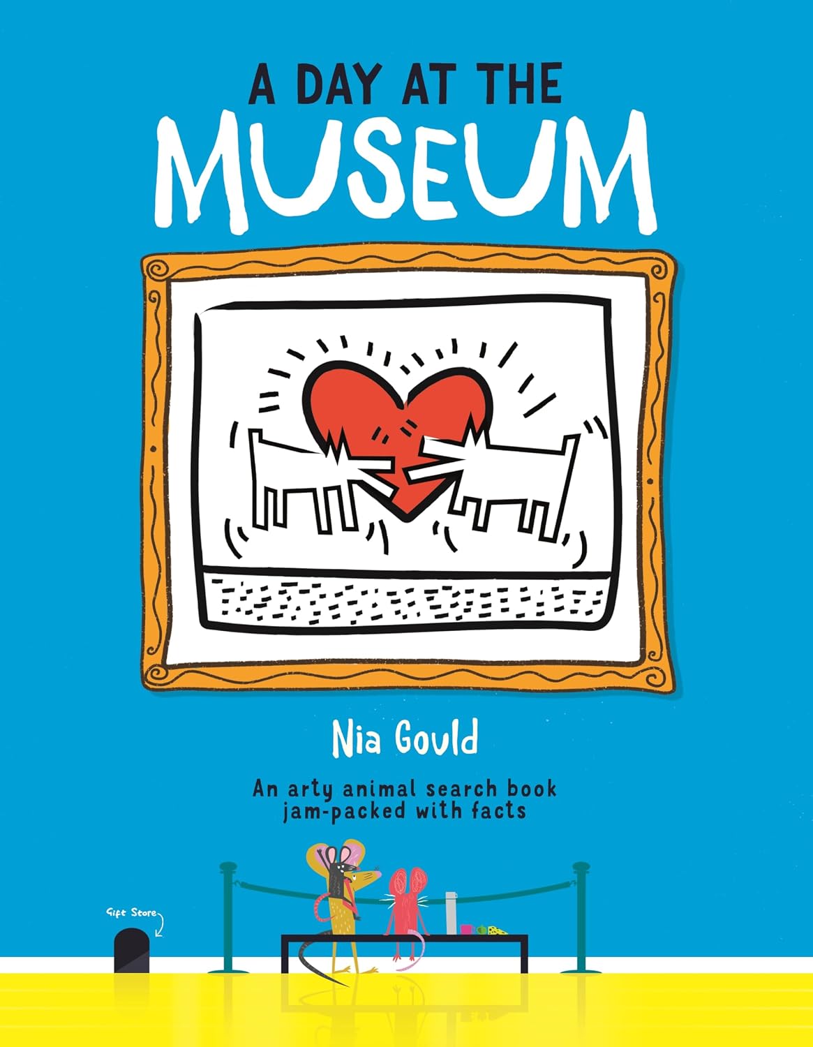 A Day at the Museum: An Arty Animal Search Book Jam-Packed with Facts