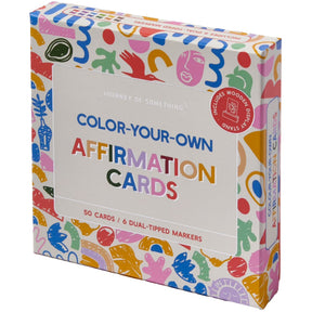 Color Your Own Affirmation Cards