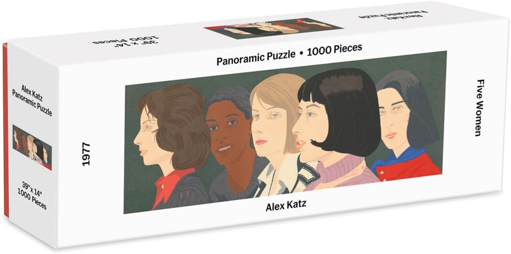 MoMA Alex Katz Five Women Panoramic 1000 Piece Puzzle