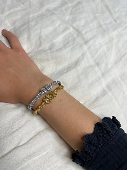 Amber Bracelet Gold