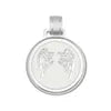 Angel Wings Small Pendant (silver/alpine white)