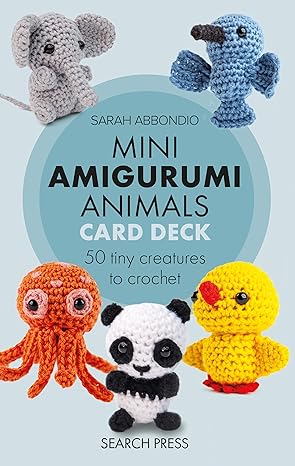 Mini Amigurumi Animals Card Desk