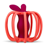 RaZ-Apple Teether and Rattle Toy - Red