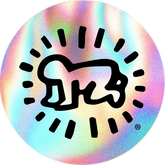 Keith Haring Radiant Baby Sticker